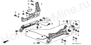 B-40-10 FRONT SEAT COMPONENTS (R.)(RH)