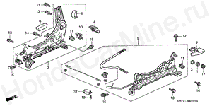 B-40-20 FRONT SEAT COMPONENTS (R.) (1)