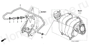 E-8-1 BREATHER TUBE (2.0L)