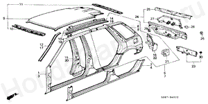 B-48-2 BODY STRUCTURE COMPONENTS (3)
