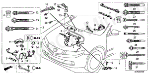 ENGINE WIRE HARNESS (LH) E-7 ENGINE WIRE HARNESS (LH)
