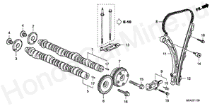 CAMSHAFT/CAM CHAIN E-11 CAMSHAFT/CAM CHAIN
