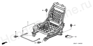 B-40-20 FRONT SEAT COMPONENTS (R.)(MANUAL SEAT)