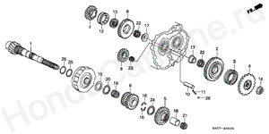 ATM-6 COUNTERSHAFT (2WD)