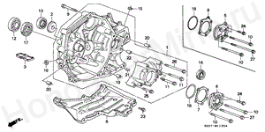 M-11 CLUTCH HOUSING/ TRANSFER COVER (4WD)