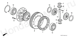 M-18 DIFFERENTIAL GEAR (4WD)
