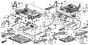 B-41-11 REAR SEAT COMPONENTS(2)