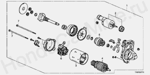 СТАРТЕРНЫЙ ДВИГАТЕЛЬ (DENSO) (1) E-7-11 СТАРТЕРНЫЙ ДВИГАТЕЛЬ (DENSO) (1)
