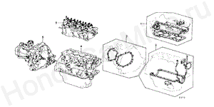 GASKET KIT/ TRANSMISSION ASSY. E-20 GASKET KIT/ TRANSMISSION ASSY.