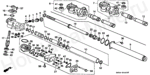 B-33-5 POWER STEERING GEAR BOX COMPONENTS (2)