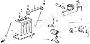  IGNITION COIL - BATTERY
