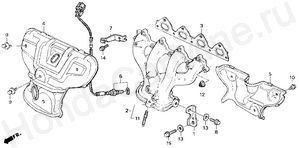  EXHAUST MANIFOLD (SI)