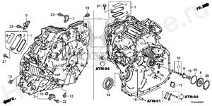 ATM53 AT MOTOR COMPONENTS (E-CVT)