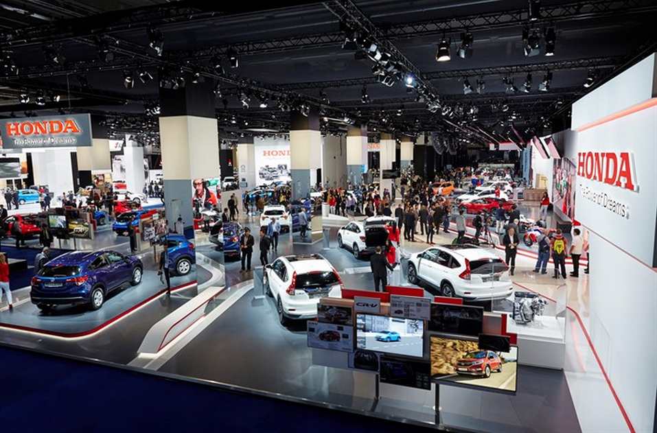 Европейская выставка моделей Honda 2015 модельного года