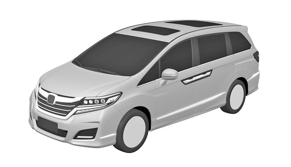Первое изображение минивэна Honda Odyssey 2016