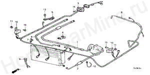 BOP-5 AIR CON. (RECEIVER/HOSES) (B,BP,D,F,G,W,X)