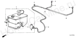 B-15 FRONT WINDSHIELD WASHER