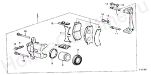 B-22 FRONT BRAKE