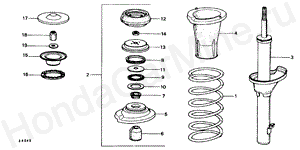 B-28 FRONT SHOCK ABSORBER