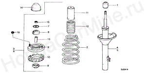 B-30-1 REAR SHOCK ABSORBER