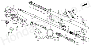 B-32 STEERING COLUMN