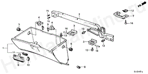 B-37-4 GLOVE BOX (B,BP,D,F,G,S,W,X)