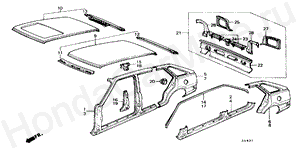 B-49-2 BODY STRUCTURE COMPONENTS (3)