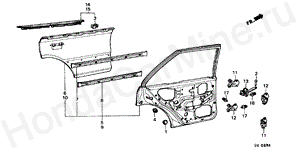 B-54-2 REAR DOOR PANEL