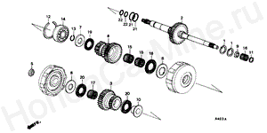 HMT-4 MAINSHAFT