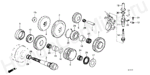 HMT-5 COUNTERSHAFT/ SPEEDOMETER GEAR