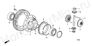 HMT-9 DIFFERENTIAL GEAR