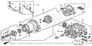 B-20-10 REAR DIFFERENTIAL