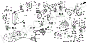 B-13-11 CONTROL UNIT (CABIN) (RH)