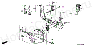 RESONATOR CHAMBER B-1-5 RESONATOR CHAMBER