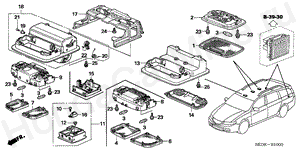 INTERIOR LIGHT B-10 INTERIOR LIGHT