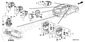 SWITCH (LH) B-11-10 SWITCH (LH)