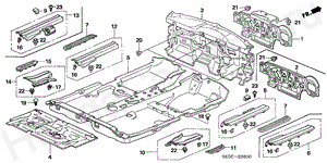 FLOOR MAT B-36 FLOOR MAT