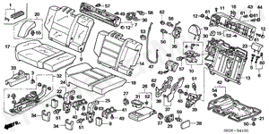 REAR SEAT(R.) B-41 REAR SEAT(R.)