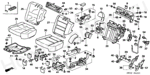REAR SEAT(L.) B-41-1 REAR SEAT(L.)