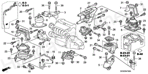B-47 ENGINE MOUNTS (MT)