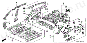 B-49-10 FLOOR/INNER PANELS