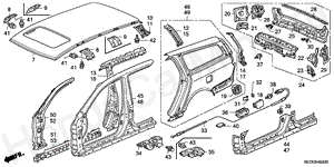B-49-20 OUTER PANELS/REAR PANEL