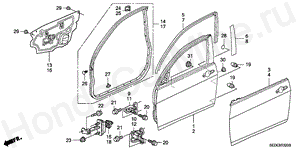 B-53-20 FRONT DOOR PANELS