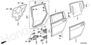 B-54-20 REAR DOOR PANELS