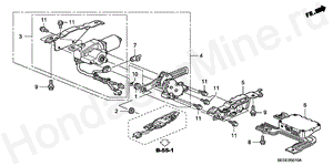 B-55-10 POWER TAILGATE MOTOR