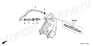 PCV TUBE E-8 PCV TUBE