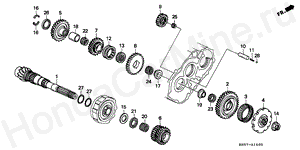 ATM-16 COUNTERSHAFT (4WD)