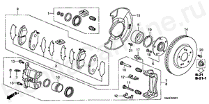 B-22-1 FRONT BRAKE (2)