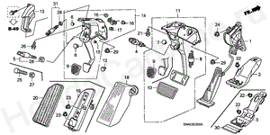 B-23 PEDAL (LH)