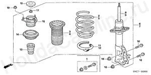 B-28 FRONT SHOCK ABSORBER